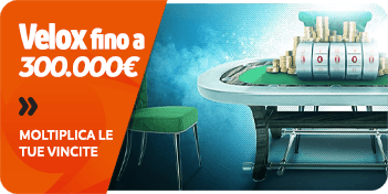 Promozione Poker Tiltbet Velox fino a 300.000euro