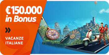Promozione casinò Bonus Vacanze Italiane Casinò Live 150.000 euro