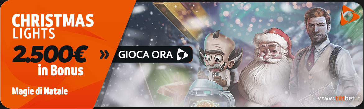 Promozione casinò CHRISTMAS LIGHTS