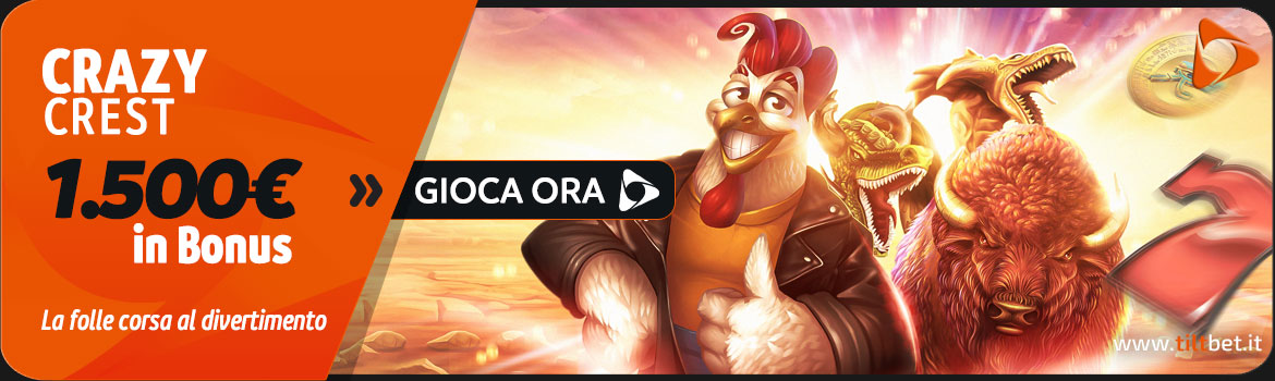 Promozione casinò CRAZY CREST