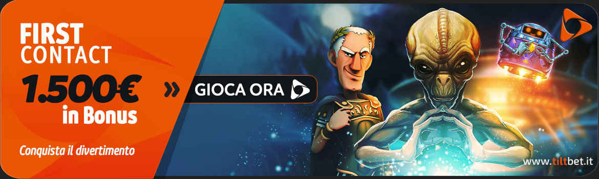 Promozione casinò FIRST CONTACT