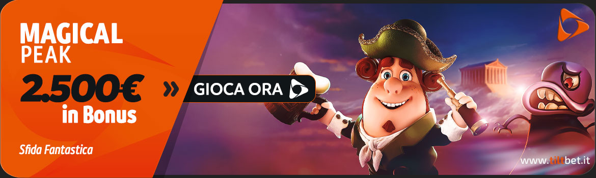Promozione casinò MAGICAL PEAK