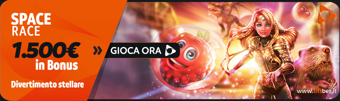 Promozione casinò SPACE RACE