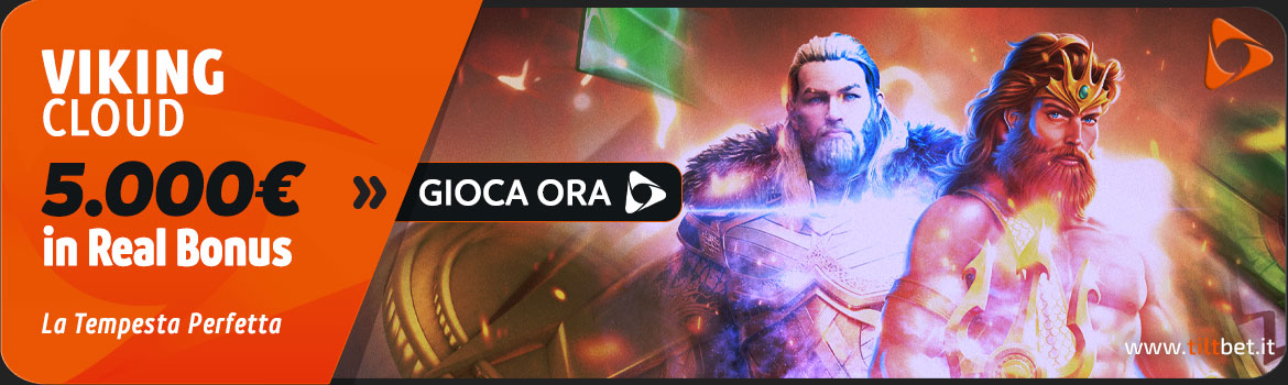 Promozione casinò Viking Cloud 5.000 euro in Real Bonus
