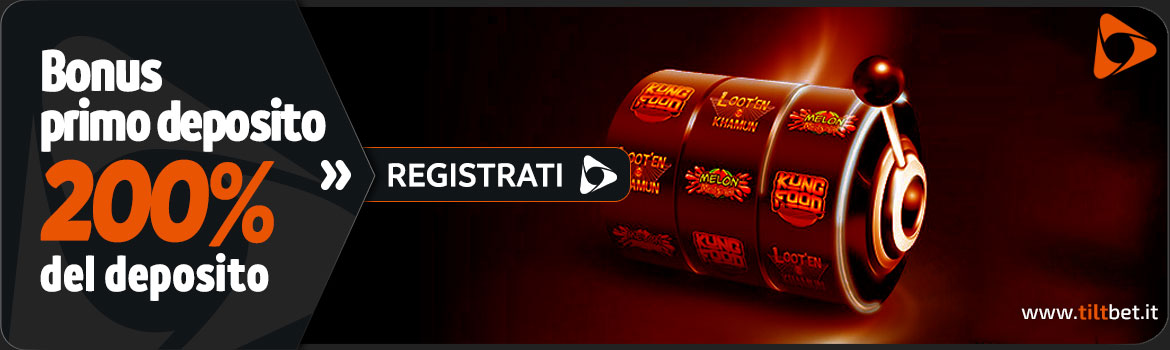 Bonus casinò 200% sul primo deposito