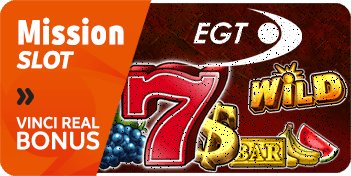 Promozione Casinò Mission Slot EGT 250 euro in Real Bonus