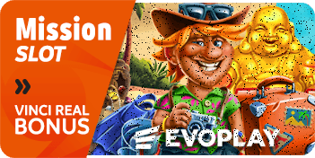 Promozione Casinò Mission Slot Evoplay 125 euro in Real Bonus