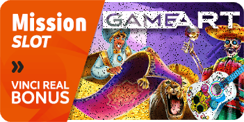 Promozione Casinò Mission Slot Game Art 125 euro in Real Bonus