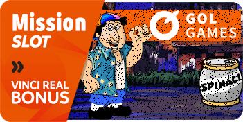 Promozione Casinò Mission Slot GOL 125 euro in Real Bonus