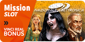 Promozione Casinò Mission Slot Nazionale Elettronica 250 euro in Real Bonus