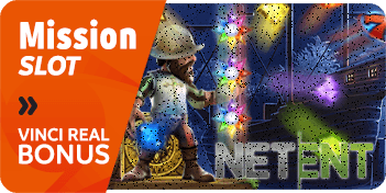 Promozione Casinò Mission Slot NetEnt 250 euro in Real Bonus