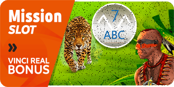 Promozione Casinò Mission Slot SevenABC 125 euro in Real Bonus