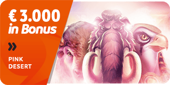 Promozione Pink Desert 3.000 euro in Real Bonus