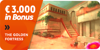 Promozione The Golden Fortress 3.000 euro in Real Bonus