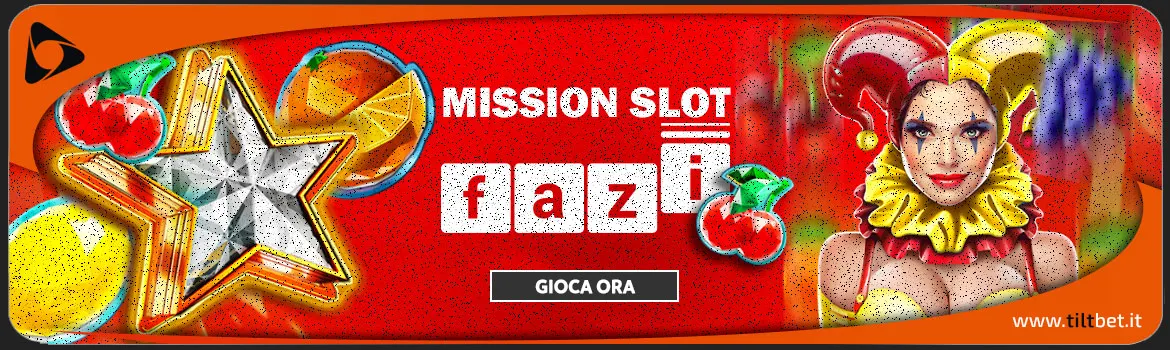 Promozione Casinò Mission Slot Fazi 125 euro in Real Bonus