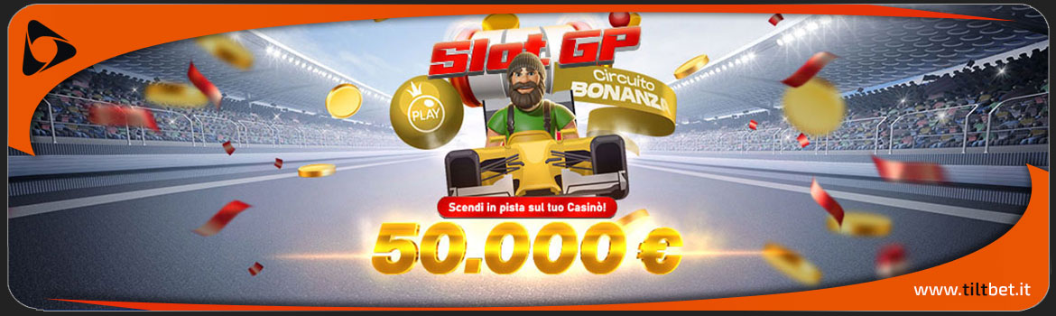 Promozione Casinò la Competizione di Slot GP da 625.000 euro tra Fun e Real Bonus